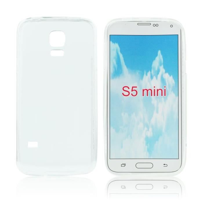 Coque Samsung Galaxy S5 mini G800 transparent Achat coque bumper