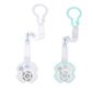 ATTACHE SUCETTE-BOITE A SUCETTE BEBE CONFORT Lot de 2 attaches-sucettes