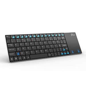 CLAVIER D'ORDINATEUR Rii K12 Ultra-mince 2.4GHz Mini Clavier Sans Fil(w CLAVIER D'ORDINATEUR Rii K12 Ultra-mince 2.4GHz Mini Clavier Sans Fil(w