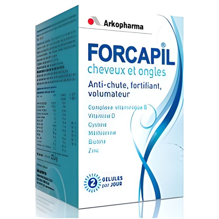 Arkopharma Forcapil Cheveux et Ongles 180 gélules  Achat / Vente soin