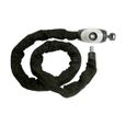 SERRURE - BARILLET - CYLINDRE - CADENAS - VERROUS - ANTIVOL Chaine antivol - Carpoint - Moto - Noir