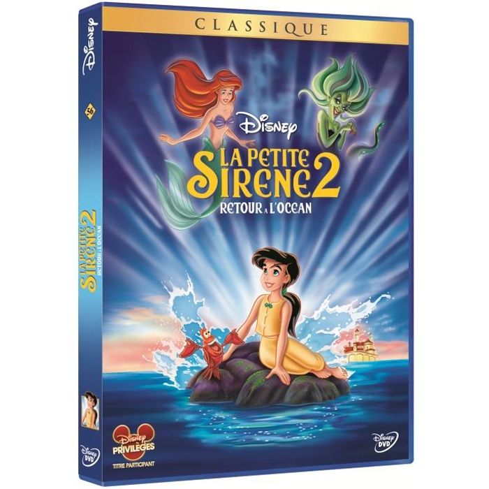 pourquoi le dvd de la petite sirene est aussi cher