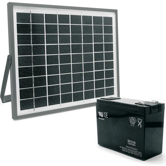 PORTAIL   PORTILLON Kit dalimentation solaire pour 85 solaire / 3…