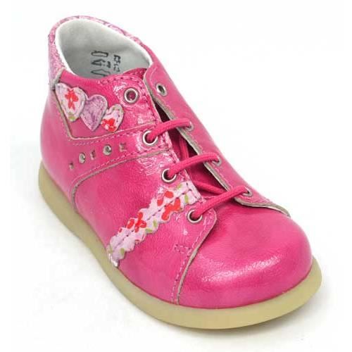 Chaussures Fille Bottines Fille rose MAGICIENNE Little Mary Ces