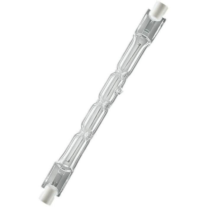 Ampoule halogène éco 120 W R7s blanc chaud Osram Achat / Vente