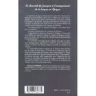 SCIENCES HUMAINES La diversite du francais et l'enseignement de l...