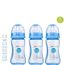 BEBE CONFORT Lot 3 biberons 270ml +tétines T1