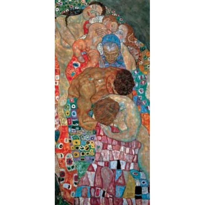 Gustav Klimt Poster Reproduction Mort Et Vie I X Cm Achat