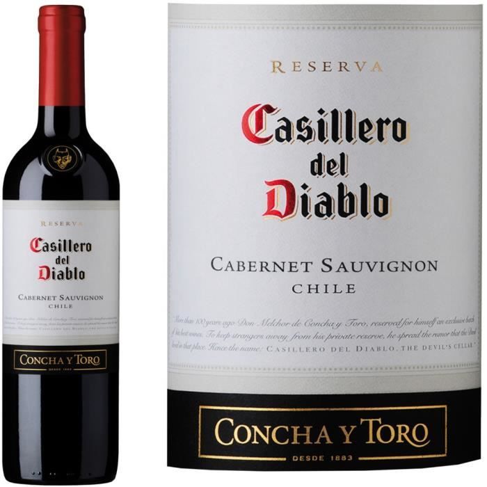 Chili Casillero del Diablo Sauvignon 75cl Achat / Vente vin