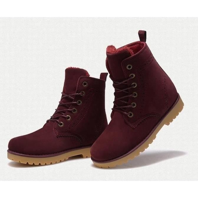 bottines fourrées femme grand froid