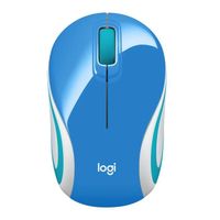 Souris LOGITECHM187BLEU