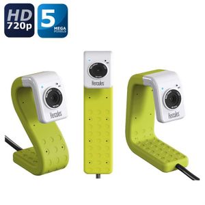 Hercules Webcam HD Twist - Verte