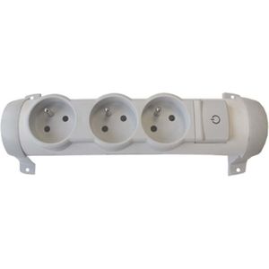 LEGRAND Bloc multiprise Confort mobile interrupteur ? voyant 3x2 P+T ? câbler