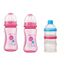 BIBERON ET PIECES DETACHEES BEBE CONFORT Lot de 2 Biberons + Tétines + Doseur