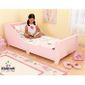  Lit fille Traineau rose, couchage 70x140