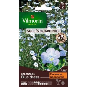 VILMORIN Lin annuel Blue Dress