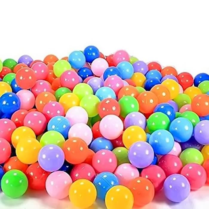 Vococal® 100pcs 7cm piscine balles bebe plastique Coloré océan balle