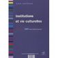 ENTREPRISE - ECONOMIE - DROIT INSTITUTIONS ET VIE CULTURELLE
