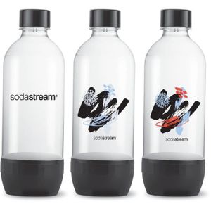 Pack 3 bouteilles pet 1L SODASTREAM 3000036