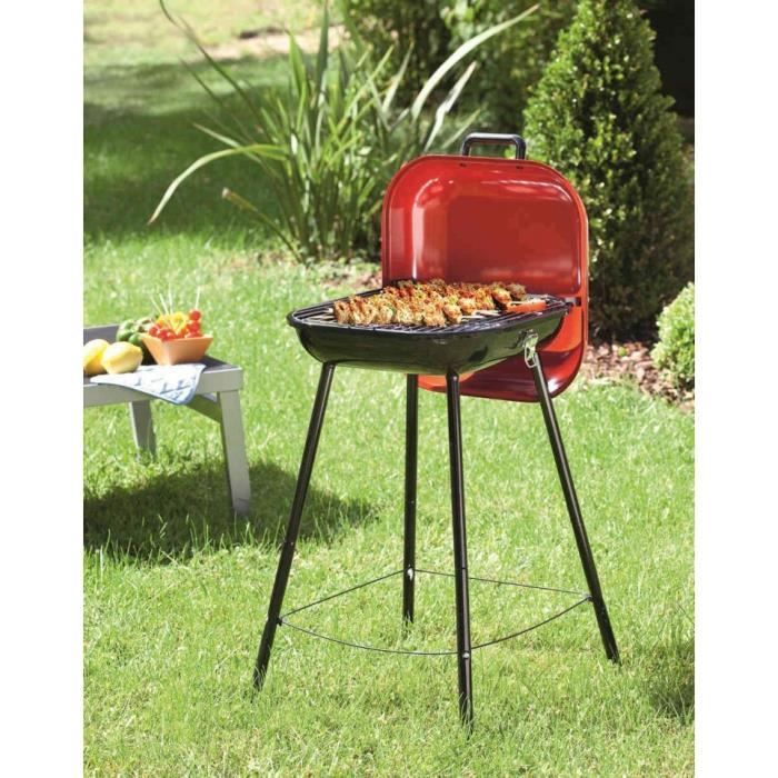 barbecue charbon transportable