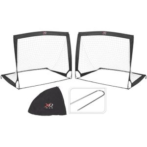 XQ Max Cages de football pliable -120 x 90 x 90 cm - 2 pi?ces