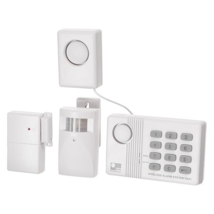 Destockage VOLTMAN Kit alarme maison sans fil  kit alarme au meilleur prix 