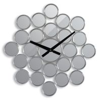 HORLOGE IMMANENCE Horloge murale miroir Ø37cm HORLOGE IMMANENCE Horloge murale miroir Ø37cm