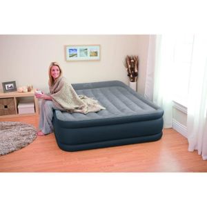 Lit d'appoint 2 places DELUXE REST BED + gonfleur