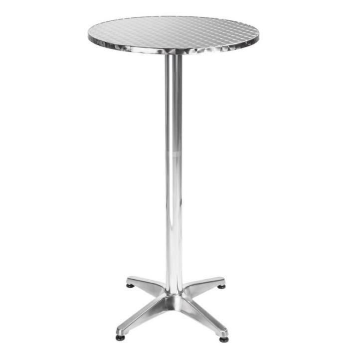 Dora  Table de bar aluminium  Déco  Ref: 1300487 Brandalley