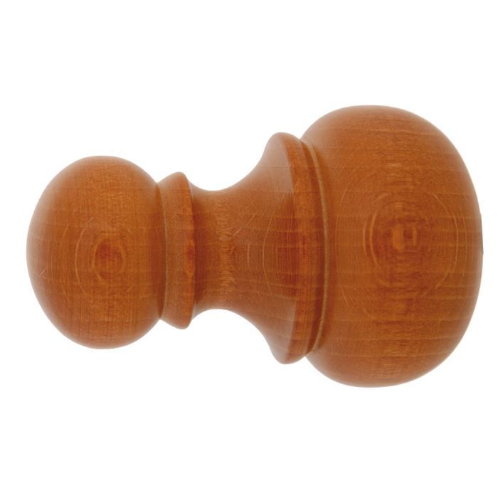 Embout classique pour tringle en bois D20 (la paire) Embout bois