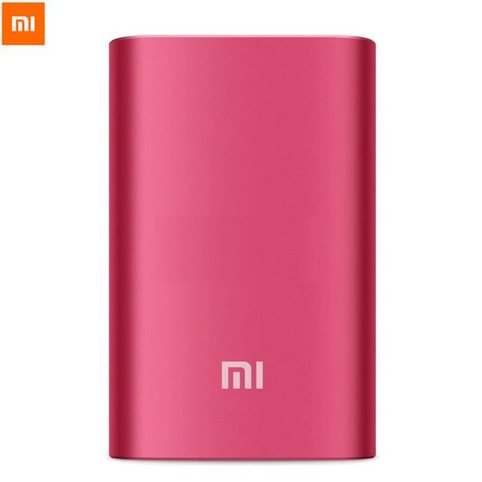 10000mAh Original Xiaomi Batterie Externe Portable Chargeur Power Bank