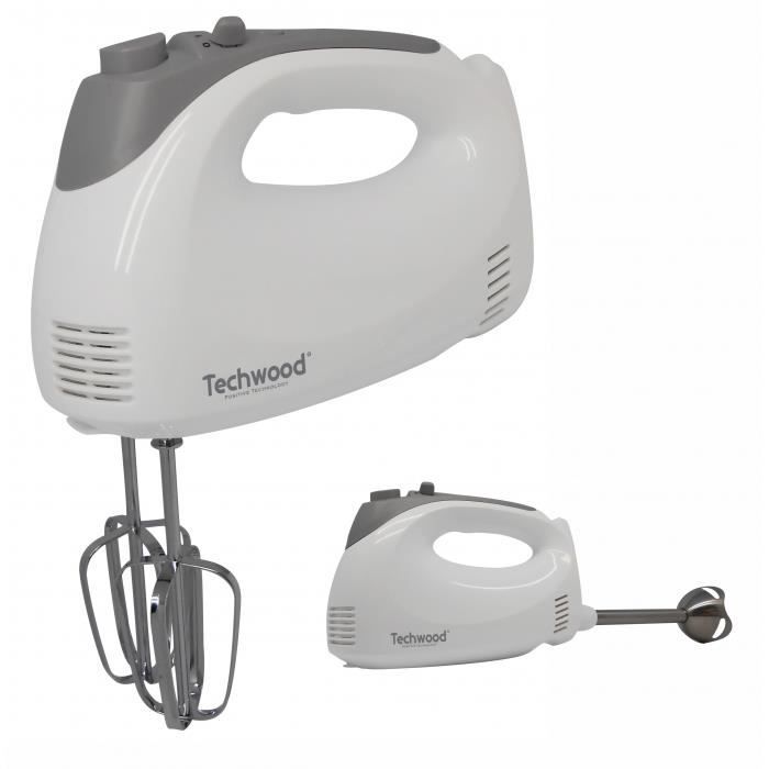 Techwood Batteur A Main et Mixeur Plongeant Achat / Vente batteur fouet Cdiscount