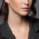 BOUCLES D'OREILLES NACRE DE PERLE Boucles d'Oreilles