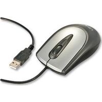 SOURIS Lindy - 20574 - Souris optique USB, noir & argent