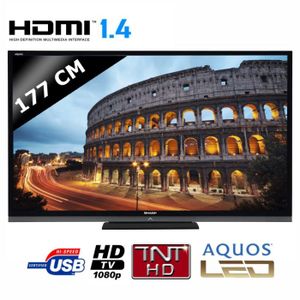 TELEVISEUR LED 70" SHARP 70LE740 TV LED 3D