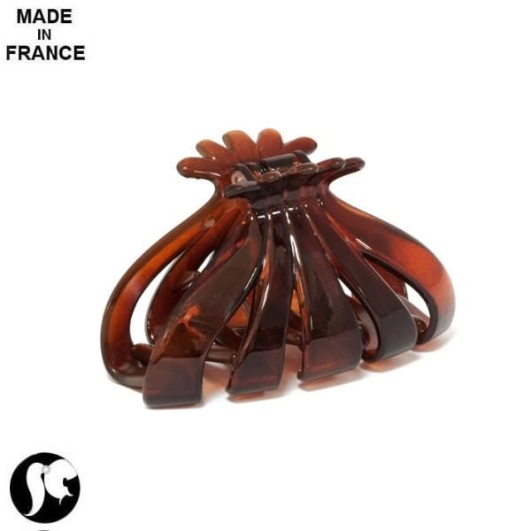 pince crabe pour cheveux en plastique marron 8 cm achat pince crabe pour cheveux en plastique marron 8 cm achat