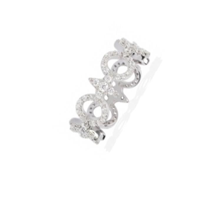 Bijou, bague argent oxyde diadÃ¨me VICTORIA KISS, 07343 - Bijou de ...