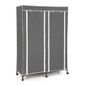 KIT DRESSING Armoire de rangement avec penderie gris