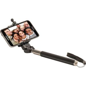 KONIG Perche Bâton pour selfie extensible avec poignée antidérapante et lani?re de sécurité