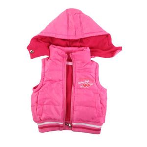 AIEOE Gilet Sans Manches Fille Garçon Avec Capuche - Doudoune Enfant Chaud 2-7 Ans