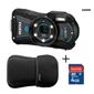 APPAREIL PHOTO NUMERIQUE APPAREIL PHOTO COMPACT WG-1 noir + étui + SDHC 4Go