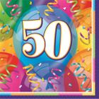  16 Serviettes de Table 50