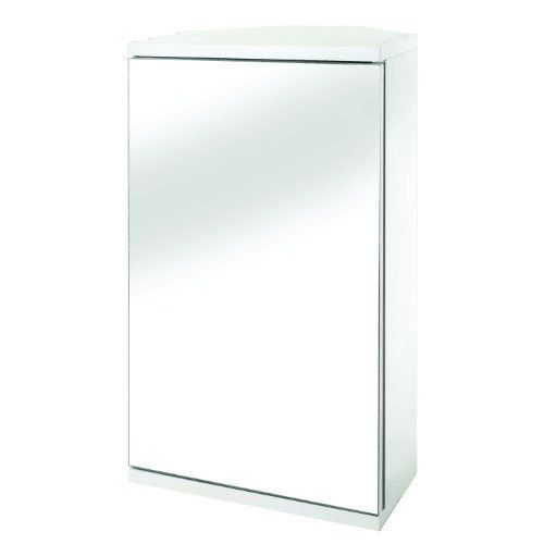 Croydex Simplicity Placard d'angle miroir 1 porte A monter soi même