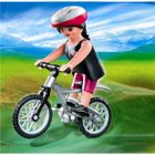 UNIVERS MINIATURE COMPLET Playmobil Femme Et Vtt