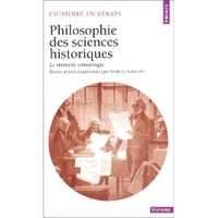  PHILOSOPHIE DES SCIENCES HISTORIQUES