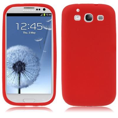 Coque silicone rouge Samsung Galaxy s3 i9300 coque bumper, avis et