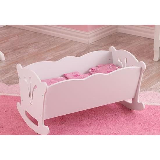 Berceau poupee en bois achat / vente jeux et jouets pas chers Les jolie photo de berceau en bois avec tiroir pour bb