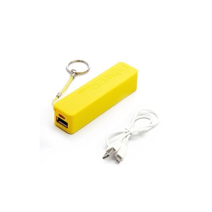 Batterie externe 2600mAh pour iPhone 4S PowerBank JAUNE Achat