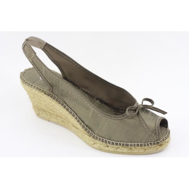 espadrille compensée femme pas cher