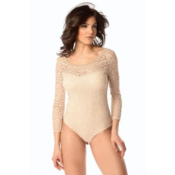 Body en dentelle manches longues Achat / Vente BODY Body en dentelle